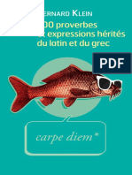 300 Proverbes Et Expressions Du Latin Et Du Grec