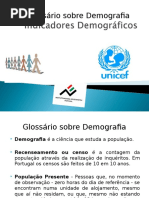 Indicadores Demográficos