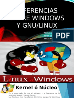 Diferencias Entre Windows y Gnu