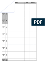 Date DA Y Number Time Amount