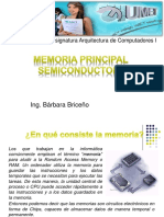 Memoria Principal Semiconductora PDF