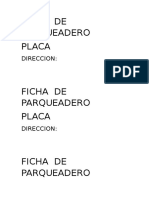 Ficha de Parqueadero Nooo Resid