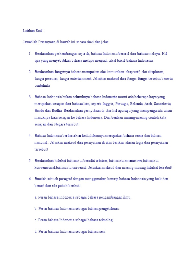 Bahasa Indonesia Pdf