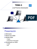 Tema 6 NGN Redes de Proxima Generacion