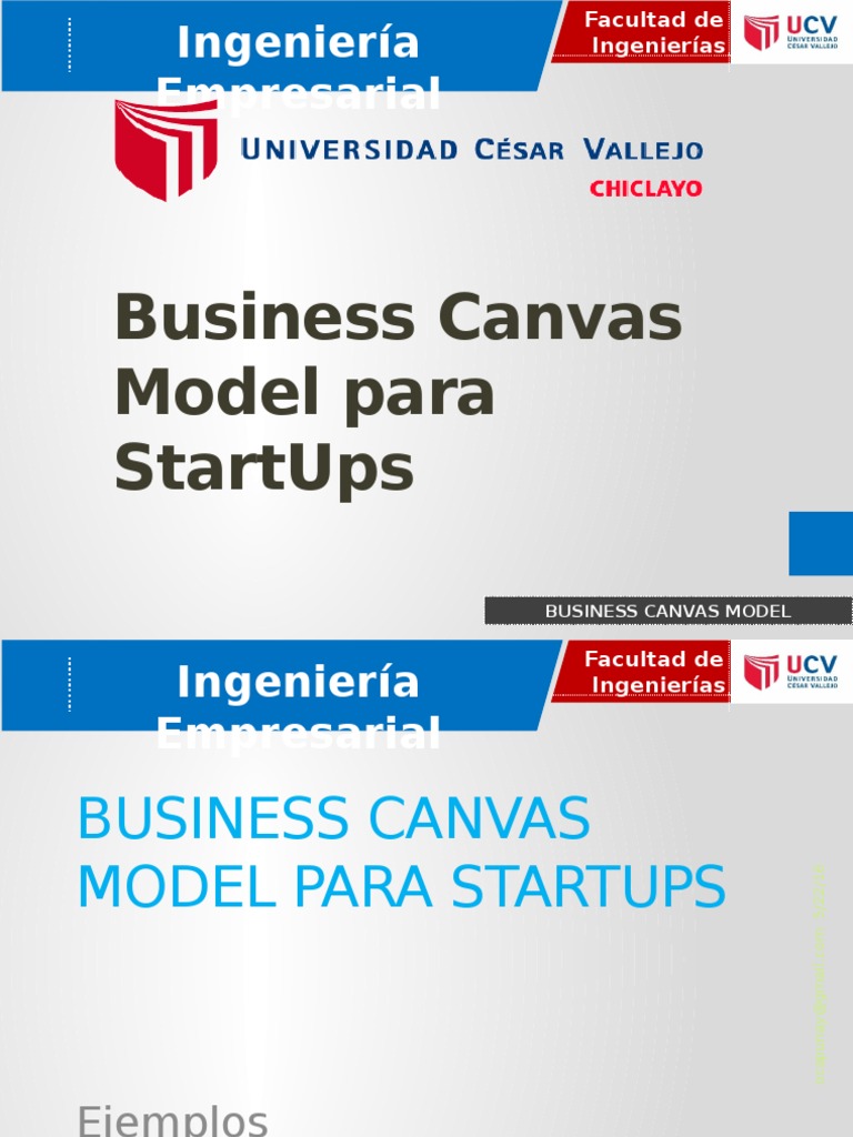 Business Canvas Model para StartUps | PDF | Modelo de negocio | Ingeniería