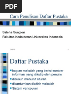 PENULISAN SUMBER KUTIPAN DAN DAFTAR PUSTAKA