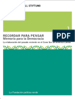 Libro Recordar Para Pensar