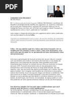A Ultima Lição de Foucault