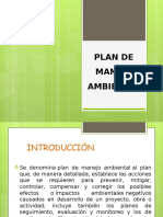 Plan de Manejo Ambiental