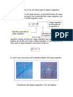 Flujo Magnético y Ley de Gauss para El Campo Magnético