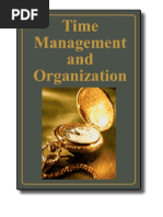 Time Management and Organization
