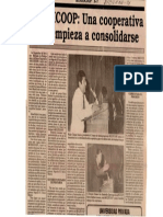 COOPERATIVAS DE LOS TRABAJADORES DEL SECTOR COOPERATIVO- MULTICOOP, nota   de  MUNDOCOOP - Diciembre 1991 ,