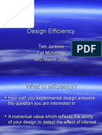 Design Efficiency