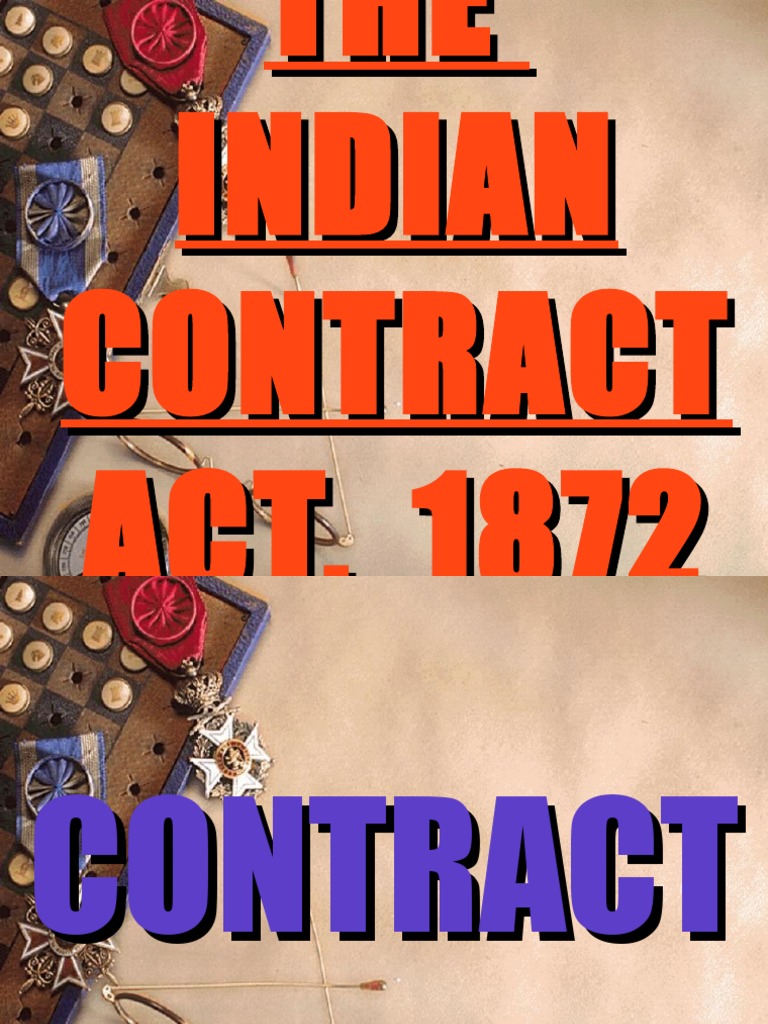 Unit 1 Indian Contract Act 1872 | PDF | Guarantee | Law Of Agency