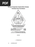 Download Korelasi Pengendara Sepeda Motor Remaja dengan Kecelakaan yang Terjadi di Indonesia by Immanuel Roni SN313428222 doc pdf