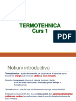 Curs Termotehnica