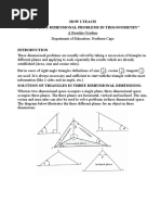 How I Teach "Solving 3-Dimensional Problems in Trigonometry"