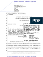 USDC - Dkt 22 - Calif Supreme Court's Motion to Dismiss - filed 5-5-2010