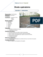 Mode Operatoire PDF