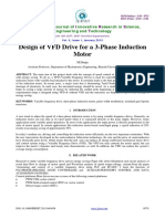 Design of VFD Drive For AC Motor