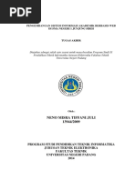 Download Tugas Akhir - Si Akademik Berbasis Web Di Sman 1 Jjs by Dodi Muhammad Zair SN313448839 doc pdf