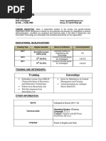 University Institute of Engineering and Technology 920273 