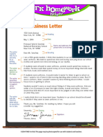 Business Letter