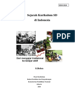 Sejarah Kurikulum SD PDF