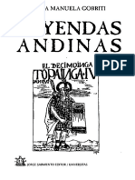 Leyendas Andinas - Juana Manuela Gorriti