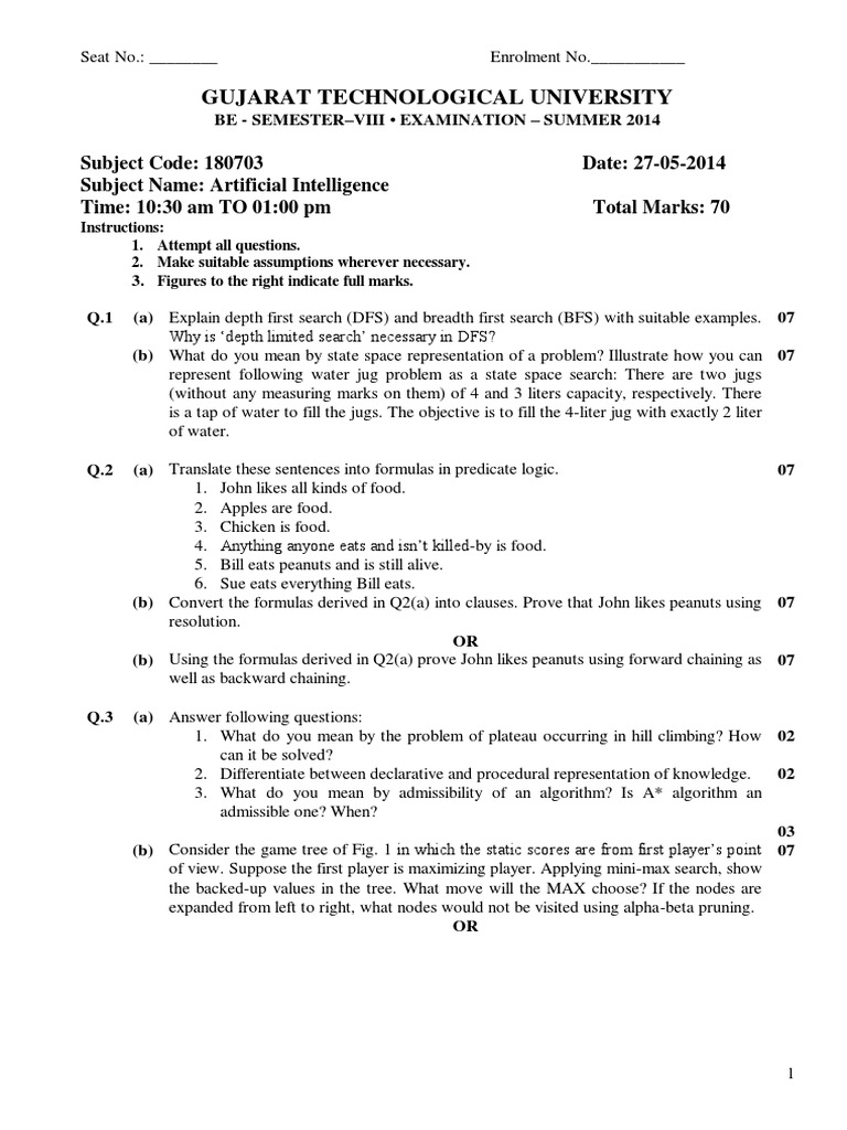 Water Jug Problem in State Space Search | PDF | Computer Programming ...