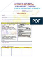 Diagrama y Formato Práctica 14