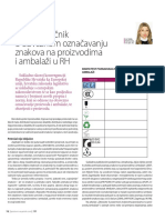 Kratki Priručnik o Obveznom Označavanju Znakova PDF