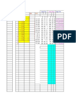 excel para el calculo topografico