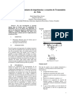 PEDRO DANIEL ELAJE ALVAREZ 1321501 Assignsubmission File Técnicas de Acoplamiento de Impedancia y Ecuación de Friis