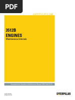 3512B Engine-Maintenance Intervals PDF