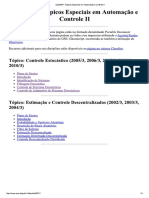 ELE00071-Tópicos Especiais Em Automação e Controle II