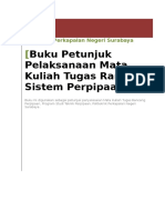 Buku Petunjuk Pelaksanaan Mata Kuliah TR