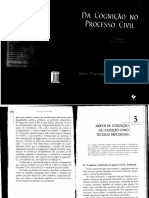 Kazuo Watanabe. Cognição No Processo Civil PDF