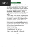 Sandler_1981_Unconscious Wishes and Human Relationships