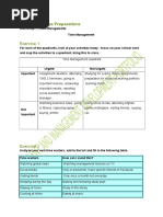 Class Workshops Preparations: Exercise 1