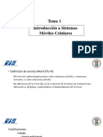 INTRODUCCIÓN A SISTEMAS MÓVILES CELULARES