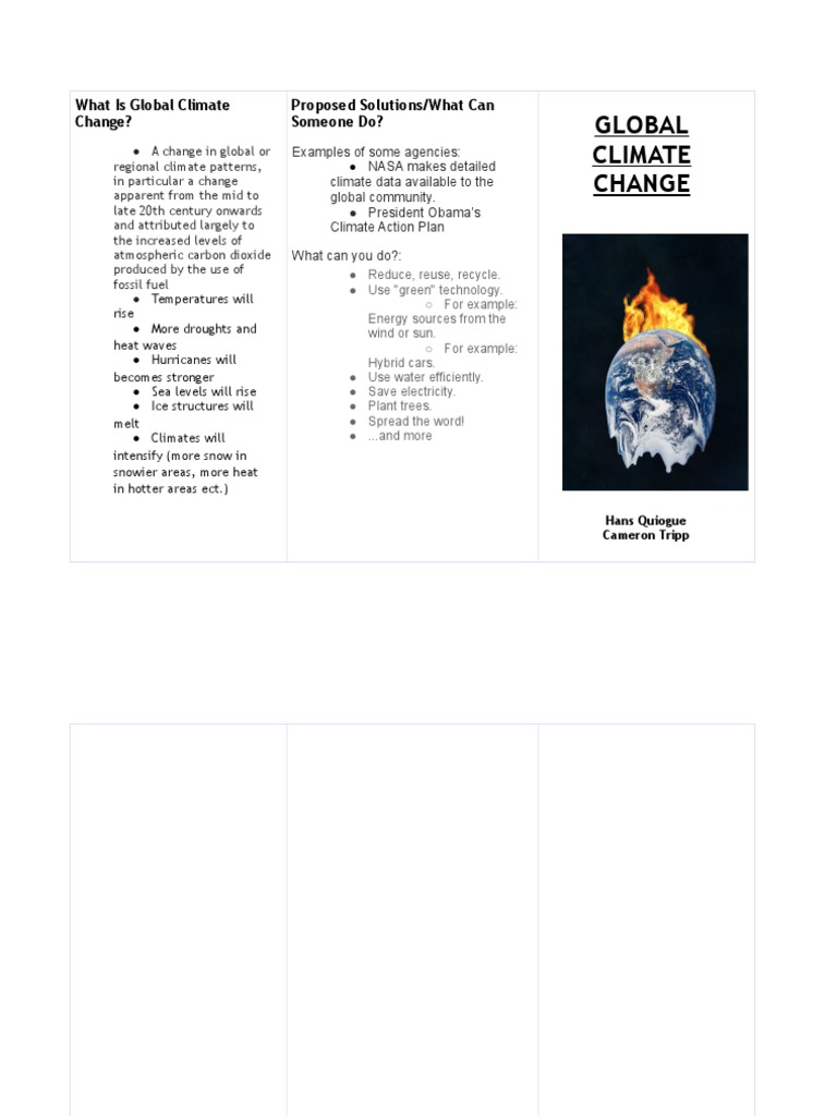 Understanding Global Climate Change | PDF