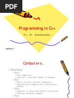 Programming in C++ Programming in C++ Programming in C++ Programming in C++