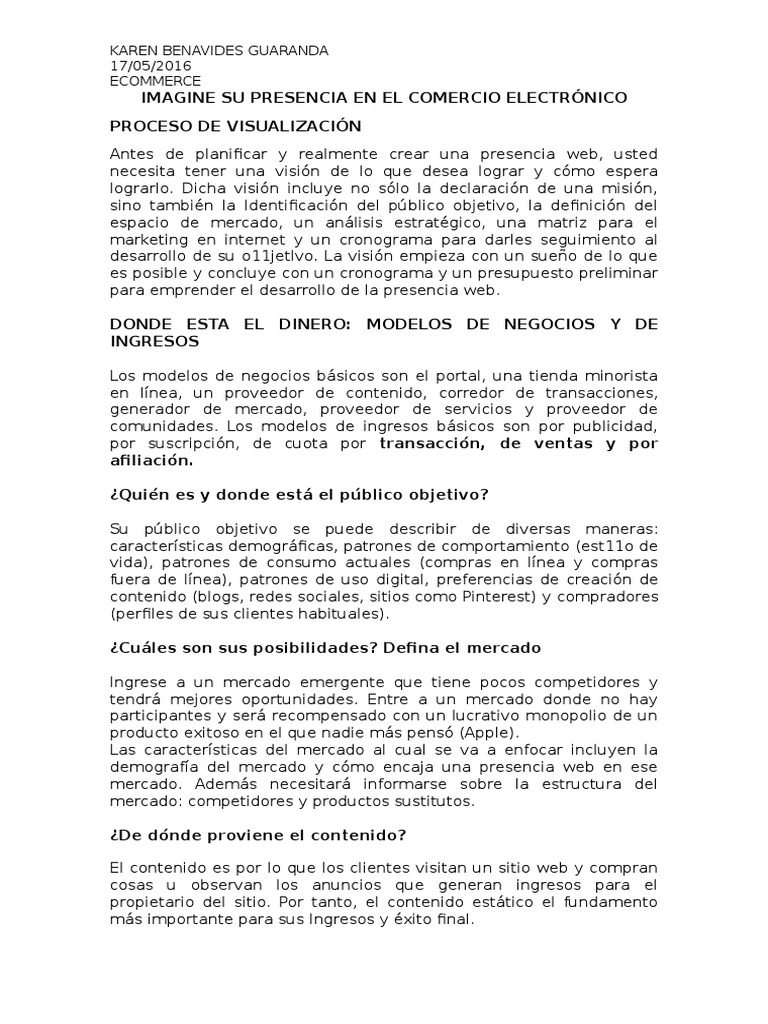 Estrategias para Ecommerce Exitoso | PDF | Comercio electrónico ...