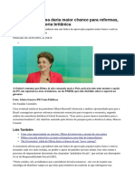 Renúncia de Dilma Daria Maior Chance Para Reformas, Avalia Consultoria Britânica - Jornal Do Commercio