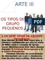 Os sete tipos de grupos pequenos na igreja local