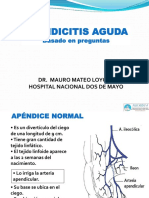 APENDICITIS AGUDA Basado en Preguntas PDF