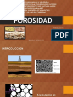 Porosidad y Estimación de La Porosidad