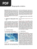 Biogeografia evolutiva