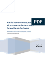 Kit de Herramientas para El Proceso de Evaluación y Selección de Software